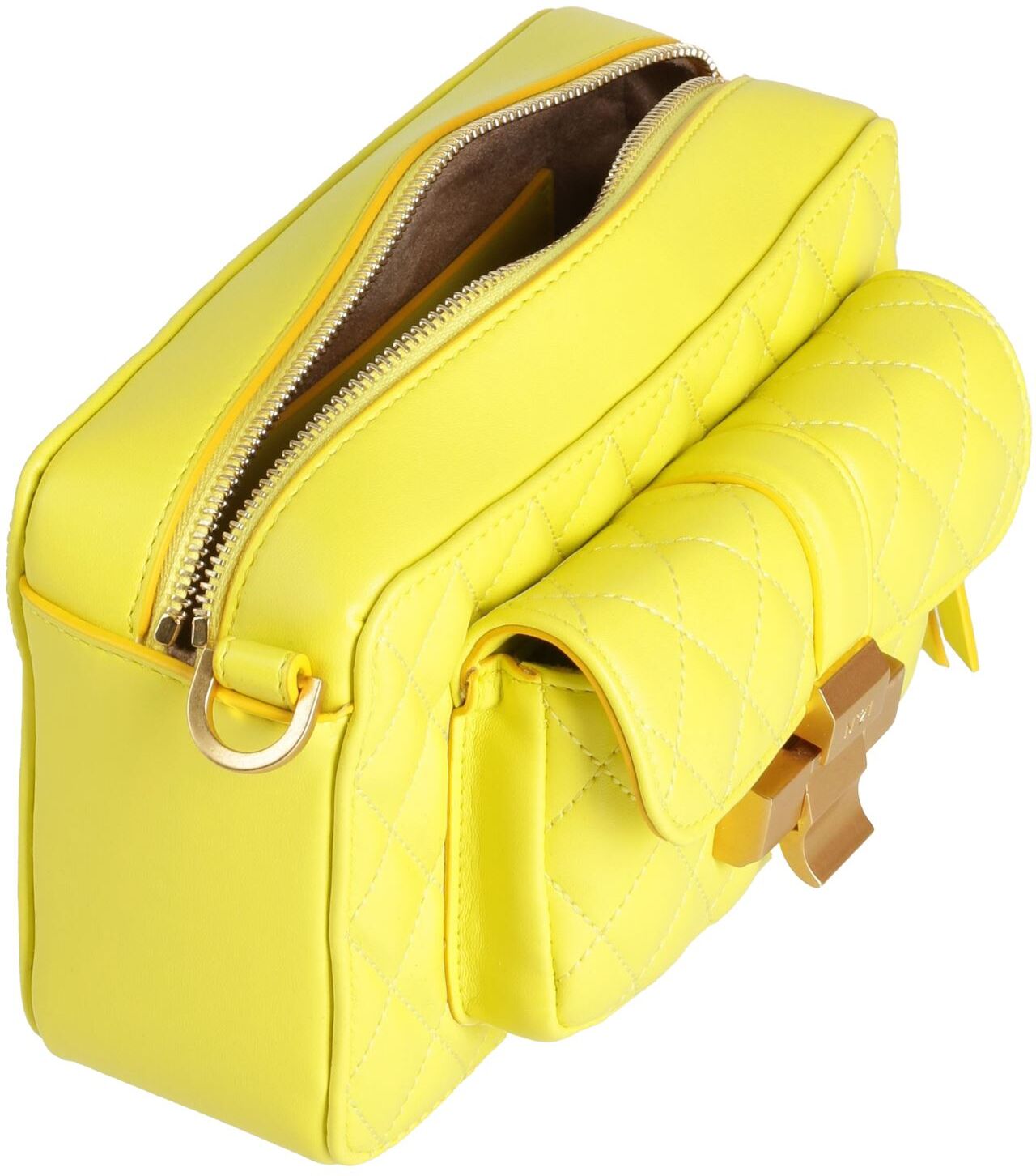 N°21 Bolso con bandolera Mujer Amarillo -- Mujer