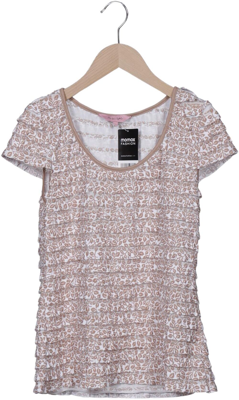 Phase Eight Damen T-Shirt, Beige, Gr. M (UK 12), Synthetik - Second Hand