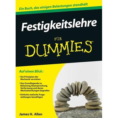 Festigkeitslehre für Dummies, Taschenbuch von James H. Allen, Wiley-VCH, 978-3-527-70918-2