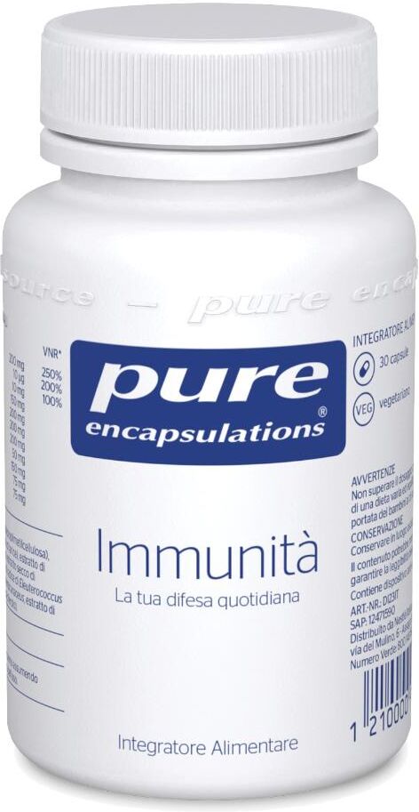 NESTLE' ITALIANA SpA Pure Encapsulations Immunità - 30 Capsule per il Tuo Benessere Quotidiano