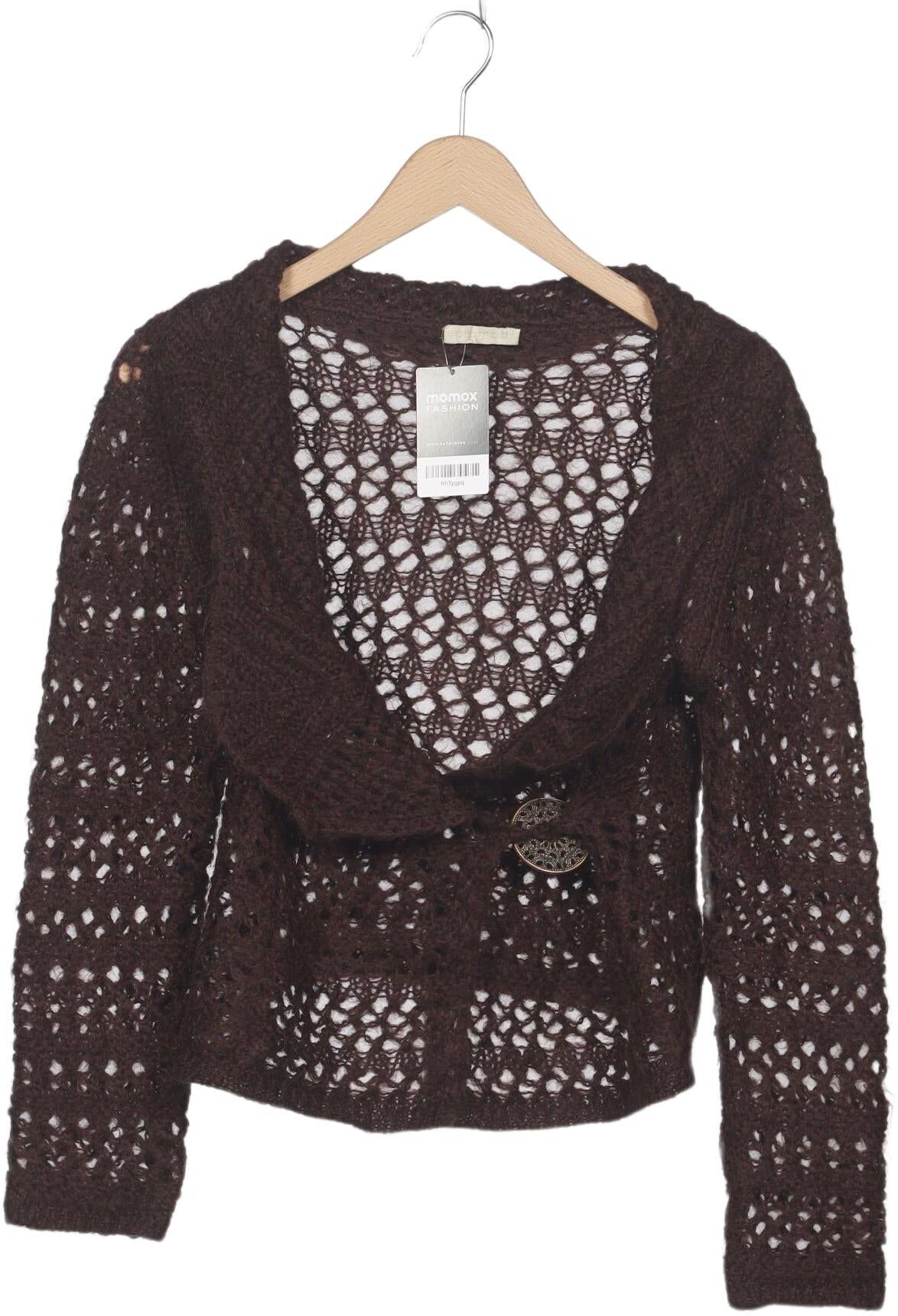 Promod Damen Strickjacke, Braun, Gr. M, kein / Etikett - Second Hand