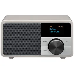 Sangean DDR-7 (AM, DAB+, FM, Bluetooth), Radio, Silber