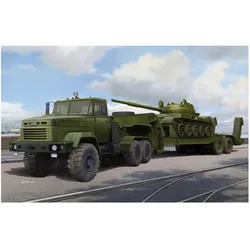 Hobby Boss Ukraine KrAZ-6446 Tractor w.MAZ/ChMZAP- 5247G semitrailer