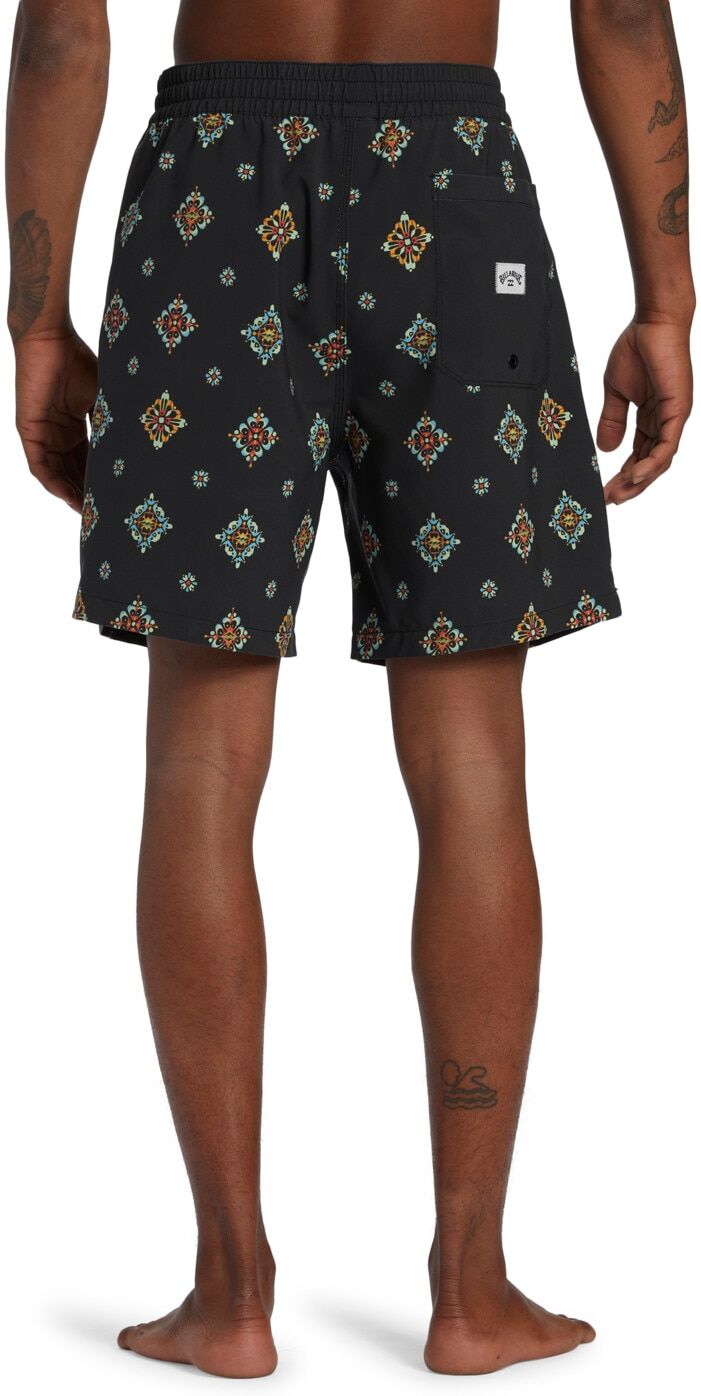 Boardshorts BILLABONG "Good Times", Herren, Gr. XS, schwarz (night), 72% Polyester, 20% Baumwolle, 8% Elasthan, Hosen Boardshorts