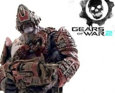 NECA Gears of War 2 figuur Grenadier, Beast Rider en Locust