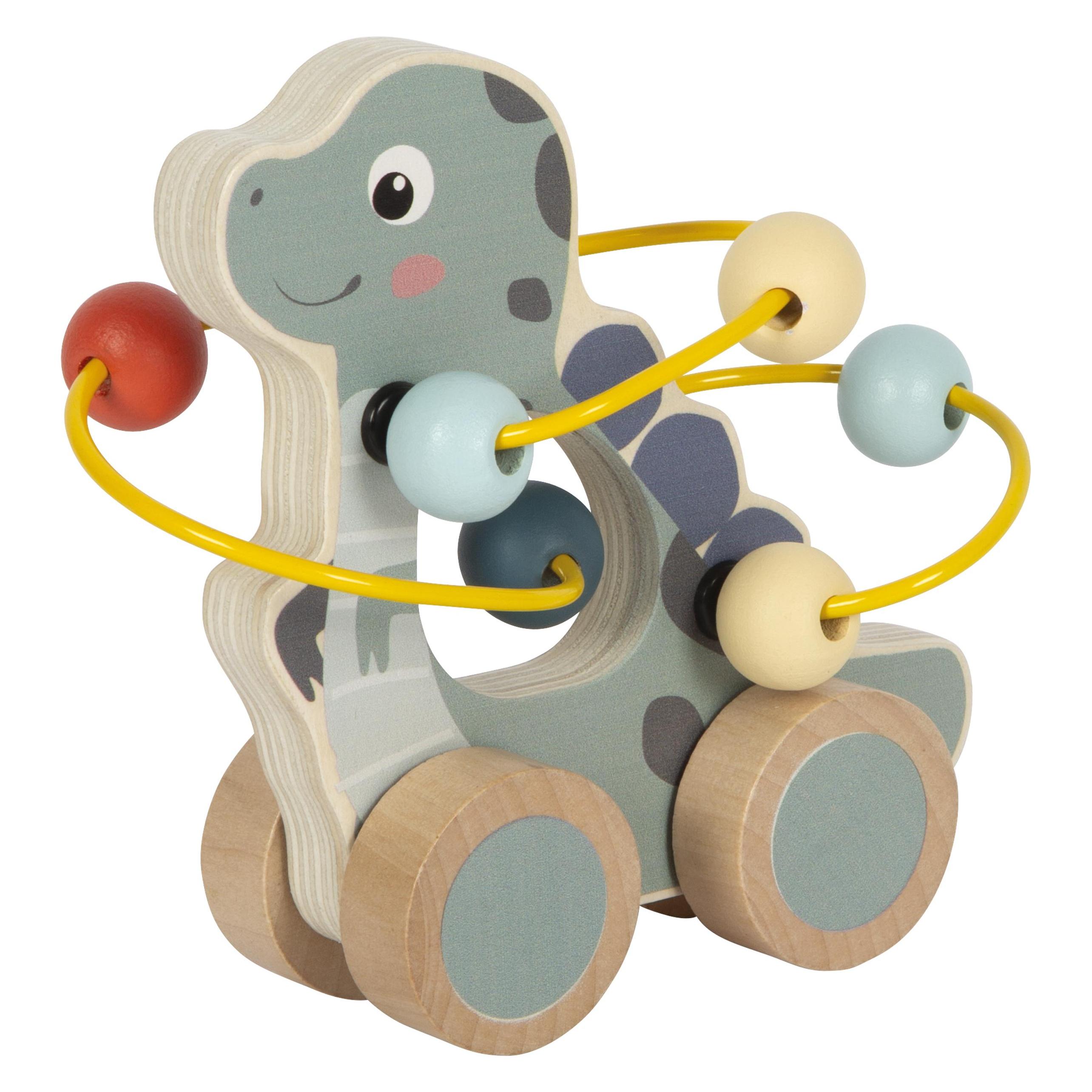 small foot Schiebetier mit Motorikschleife "Dino" (12615)