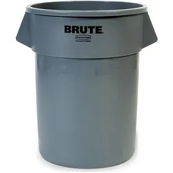 Rubbermaid Polyethylen 75L Grau Mülleimer, Abfalleimer, Grau
