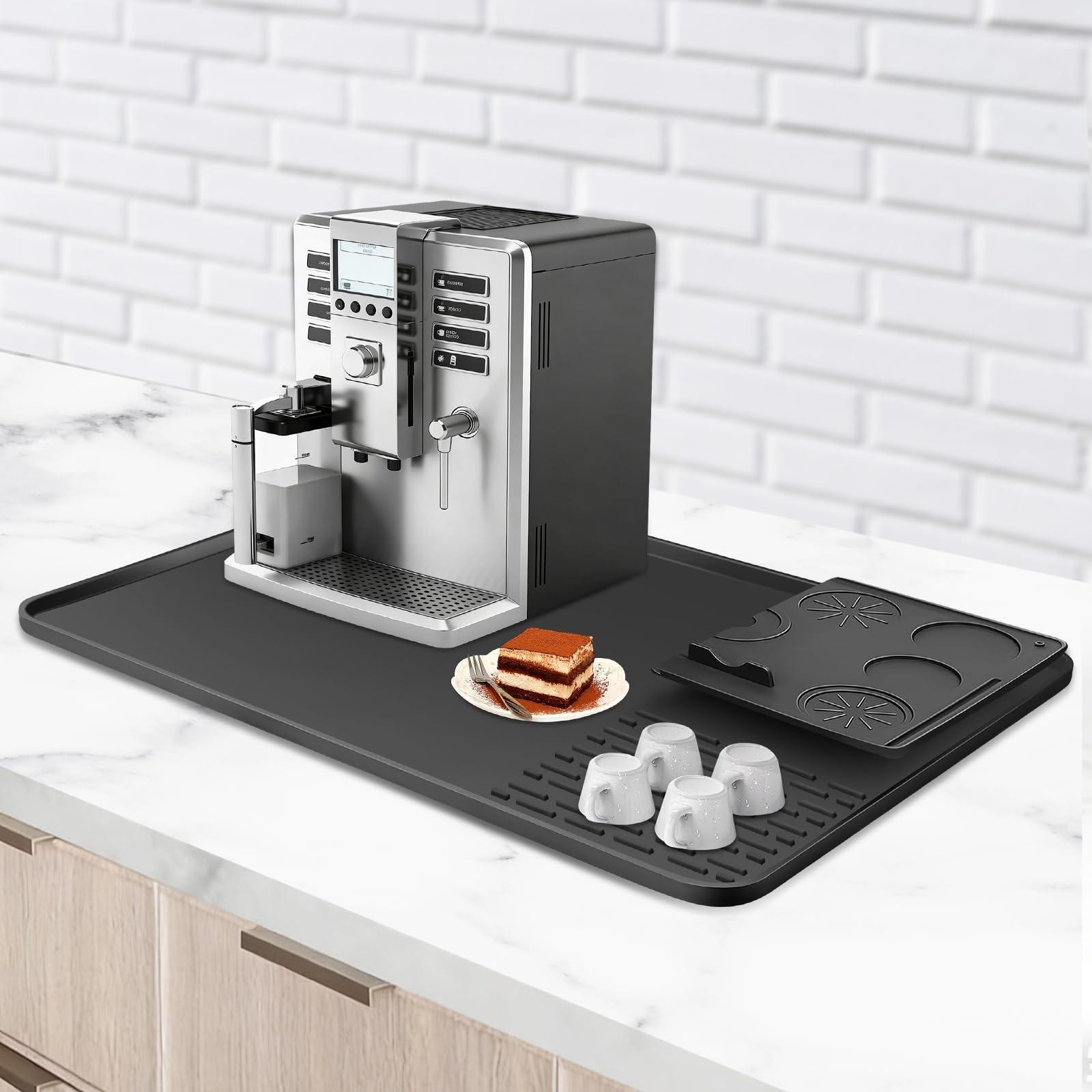 Siliconen afdruipmat voor koffiemakers