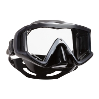 Scubapro - Maske Crystal VU - Schwarz Silber - Schwarz