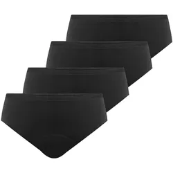 NUR DIE Damen Periodenslip Probierpack Alles Geregelt mittelstark + extrastark 4er Pack
