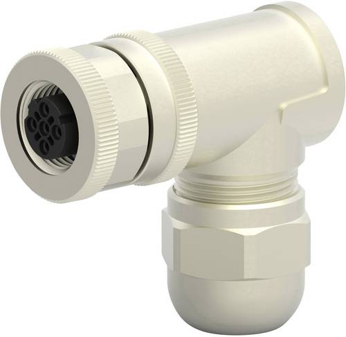 TE Connectivity T4112512051-000 Sensor-/Aktor-Steckverbinder, unkonfektioniert M12 Buchse, gewinkelt 1St.