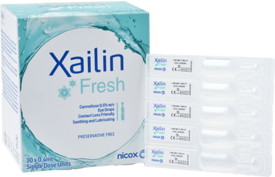 VISUfarma B.V. XAILIN Fresh Augentropfen 30X0.4 ml 10546059