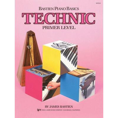 Bastien Piano Basics: Technic Primer, Geheftet von James Bastien, Kjos (Neil A.) Music Co ,U.S., 978-0-8497-5280-3