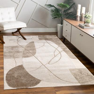 Paco Home Elegant Area Rug with Modern Abstract Art Design