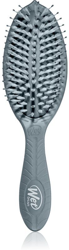 Wet Brush Go Green Treatment And Shine brosse pour des cheveux brillants et doux CHARCOAL