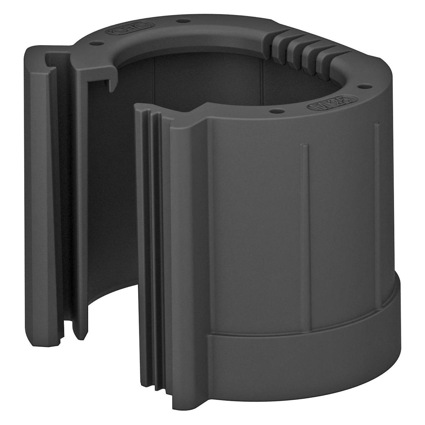 OBO Bettermann OBO 129 TB M16 SW Rohrendtülle teilbar metr. schwarz PolyethylenPE (2047936)