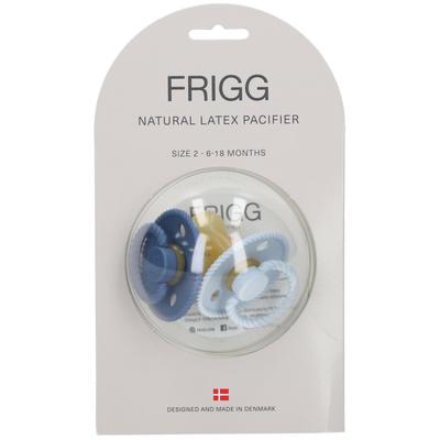 Frigg Fopspeen Rope Ocean - Blue 6-18 Maanden 2 St Schnuller