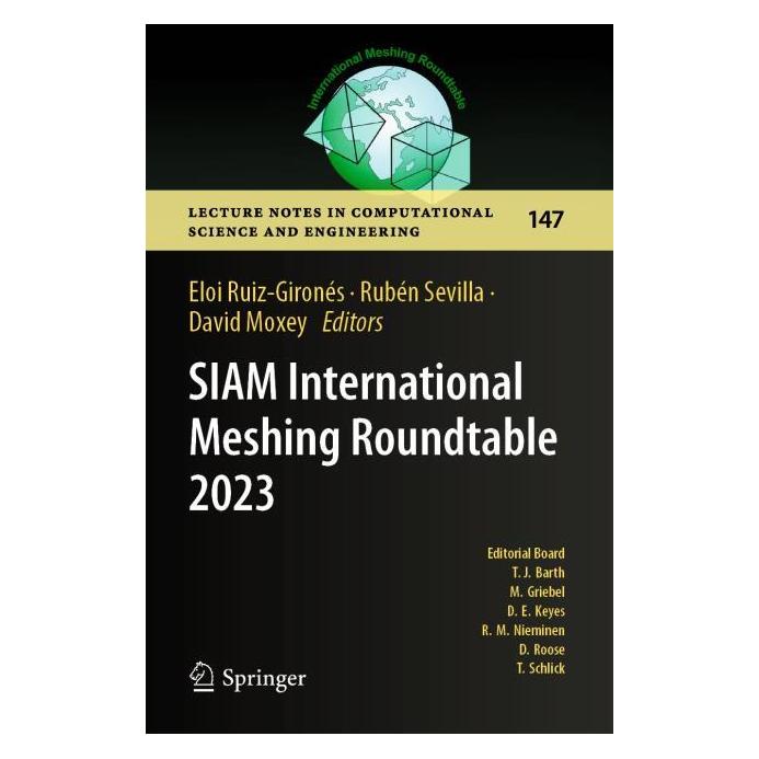 Springer SIAM International Meshing Roundtable 2 (Englisch, Softcover, David Moxey, Rubén Sevilla) (64893320)