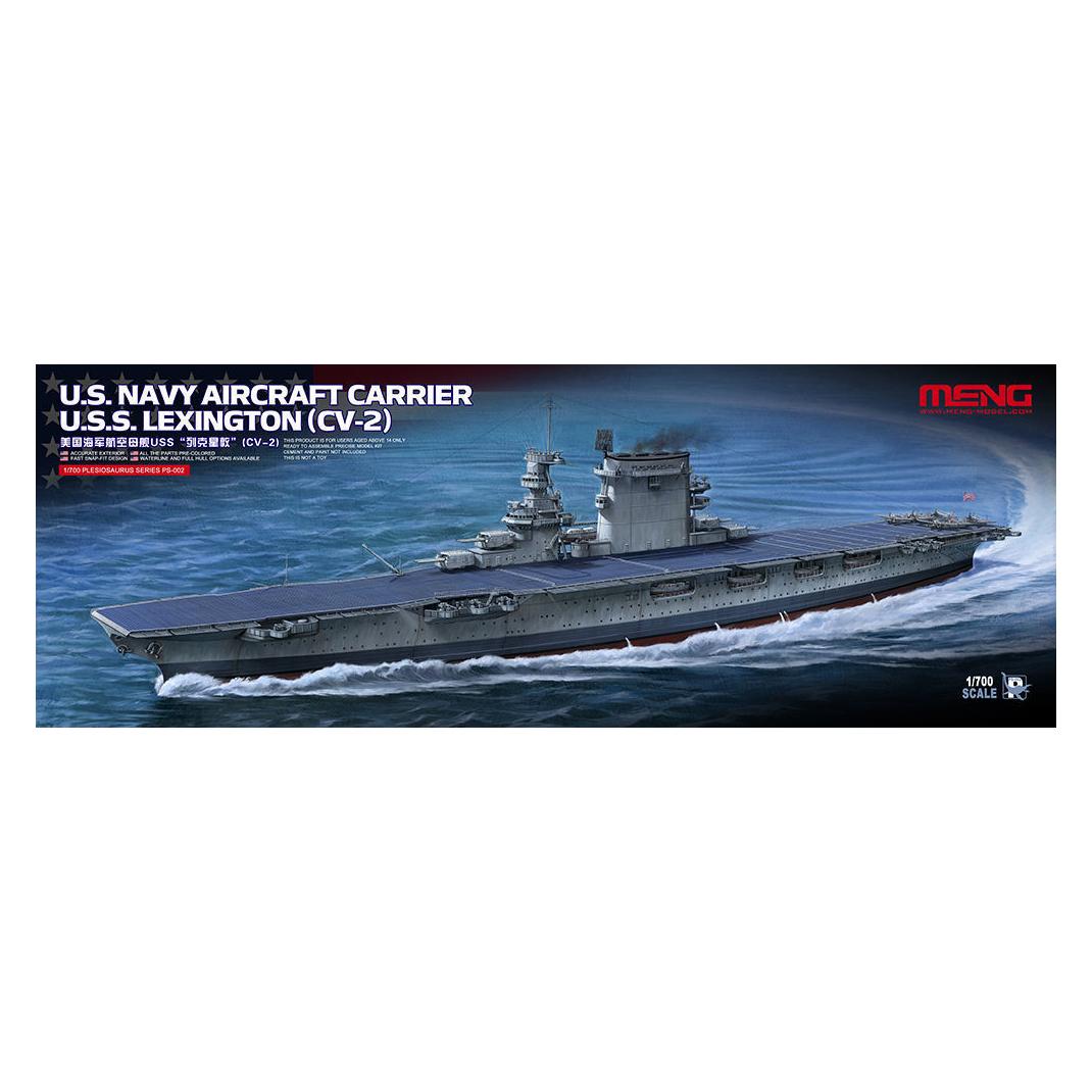 Meng-Model U.S.Navy Aircraft CarrierU.S.S.Lexington (CV-2) (PS-002)