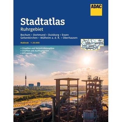 ADAC Stadtatlas Ruhrgebiet 1:20.000, Gebundene Ausgabe von , MairDuMont, 978-3-8264-2392-5