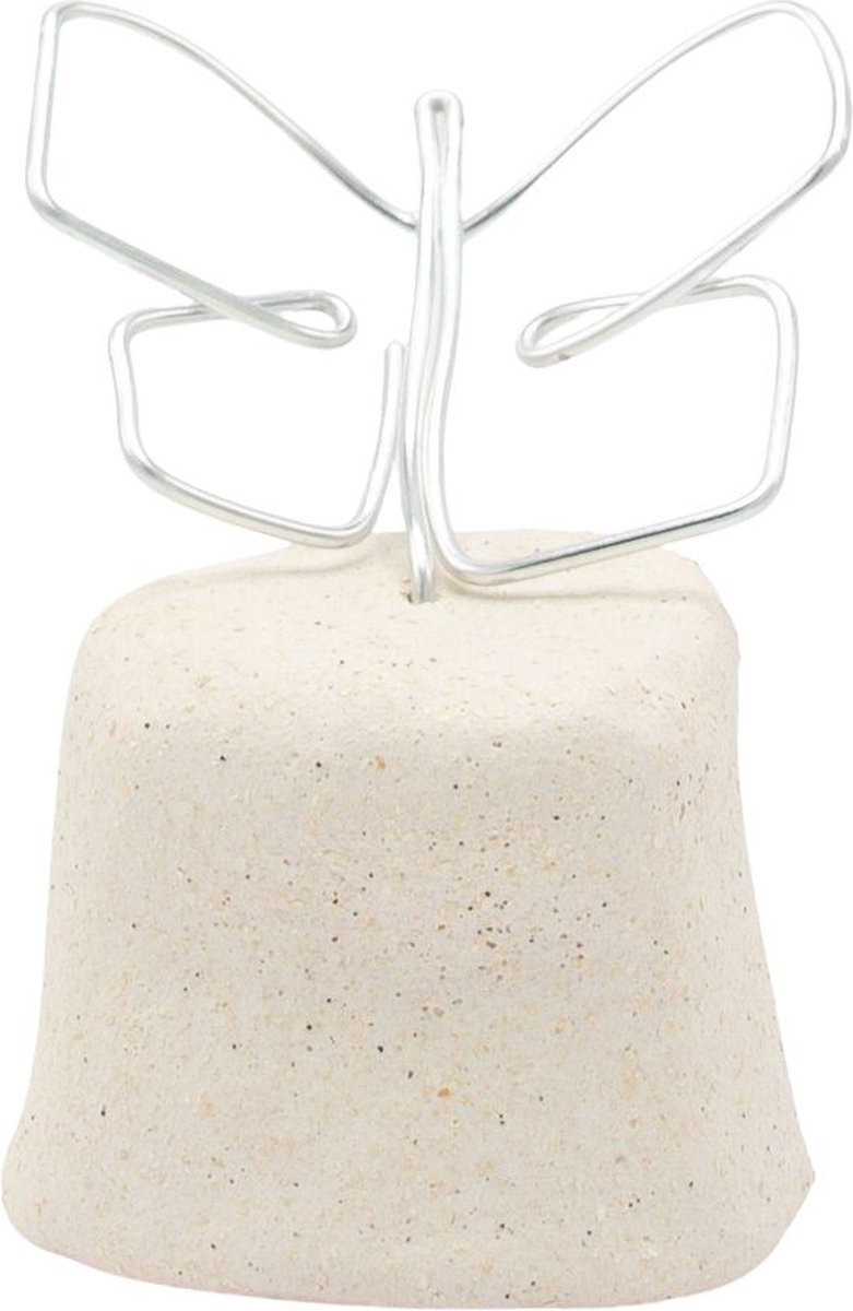 Lalief Mini Urn Vlinder - Handgemaakte asurn - Wit