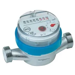 Eurotech, Zubehör Sanitärinstallation, Wasserzähler trockenes Kaltwasser Q3=2,5 m3/h 34" x 110 mm