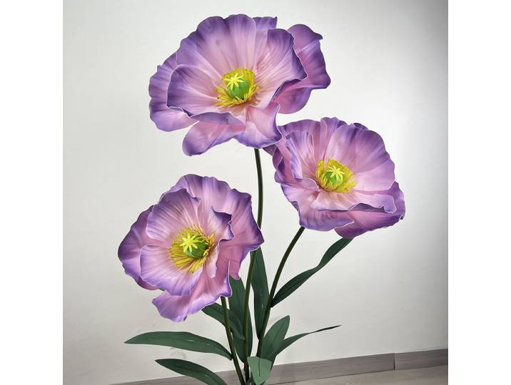 Fleur géante en papier Yu Mei, décoration artistique, accessoires de photographie, décoration pour événements de mariage