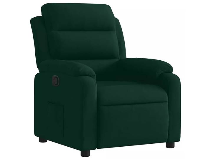 VidaXL - Relaxsessel samt, One Size, Dunkelgrün