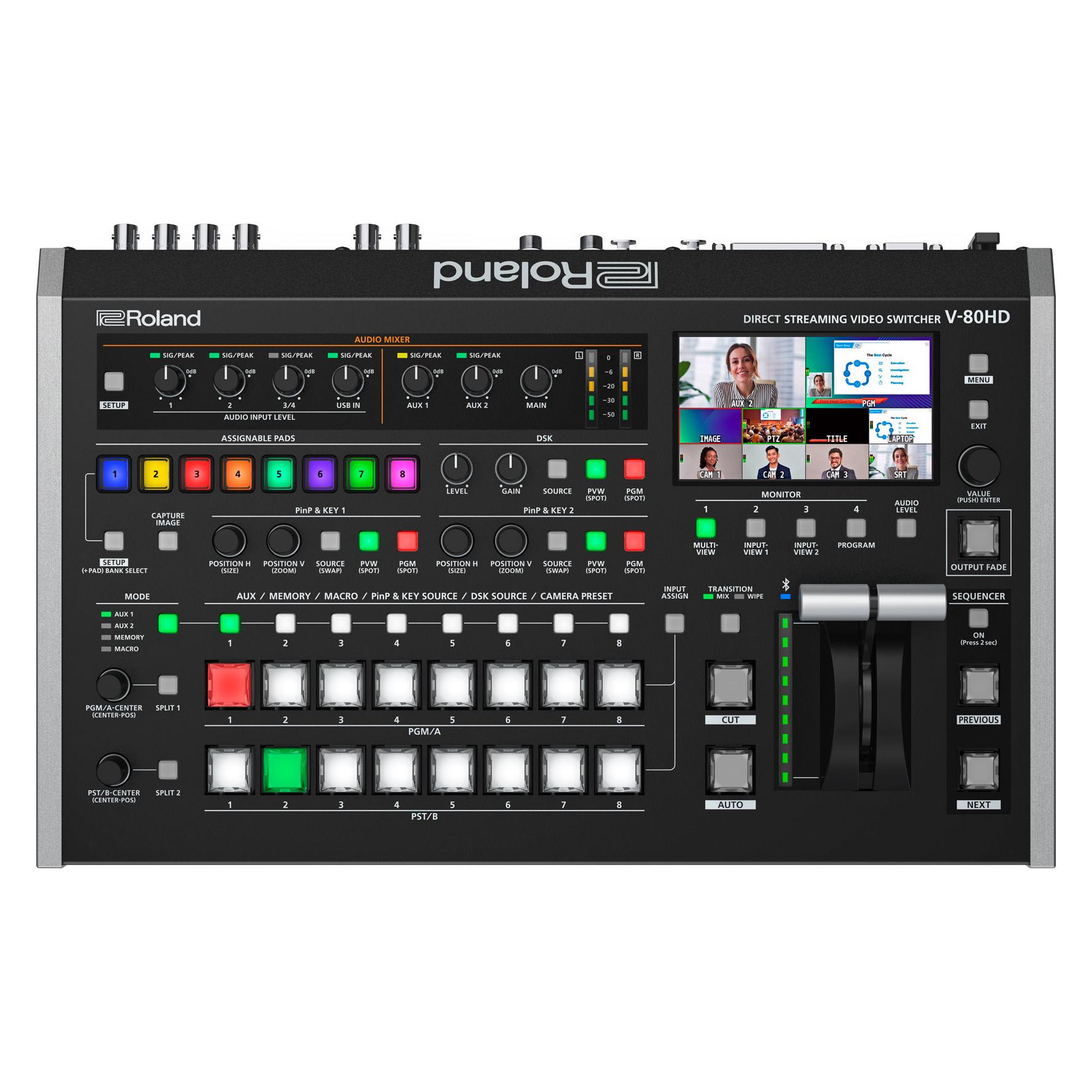 Roland Direct Streaming Video Switcher (V-80HD)