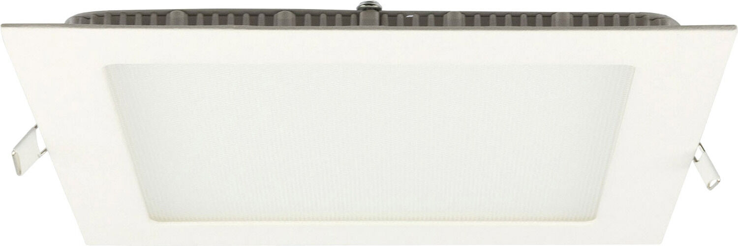 Isoled Led Downlight, 15w, Eckig, Ultraflach, Blendungsreduziert, Weiß, Warmweiß, Dimmbar Cri90