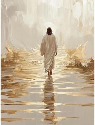 Uplift Essentials Sacred Heart & Holy Shepherd Canvas Art   Religious Belief Wall Decor style 13 16 X 20 In