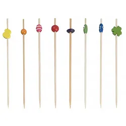 MONOUSO - Fingerfood Spießee Gemischt 12cm (100 Stück)