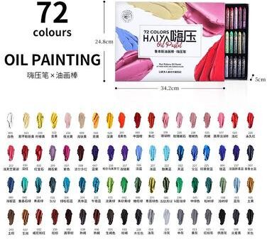 Uplifted Finds Paul Rubens Soft Oil Pastel Set Creamy Vibrant Colors For Artists And Beginners 72 Colors