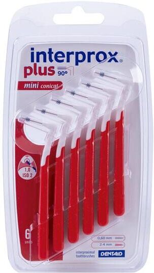 Interprox Plus Mini Conical 6 Scovolini Rosso