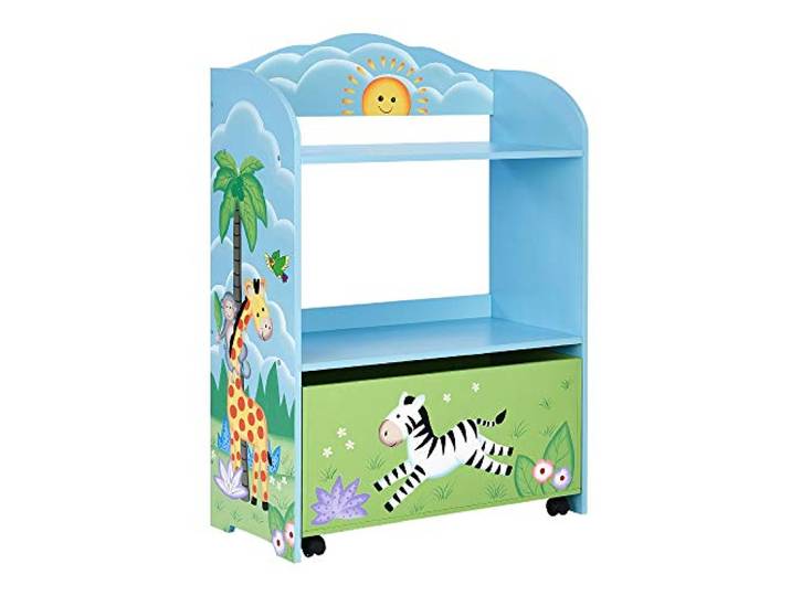 Fantasy Fields Sunny Safari Toy Organizer mit dem Rolling Storage Box TD-13219A