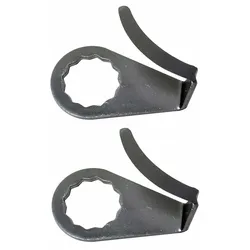 BGS 3258 Ausglasmesser U-Form, halbrund, Länge 36mm, 2 Stück