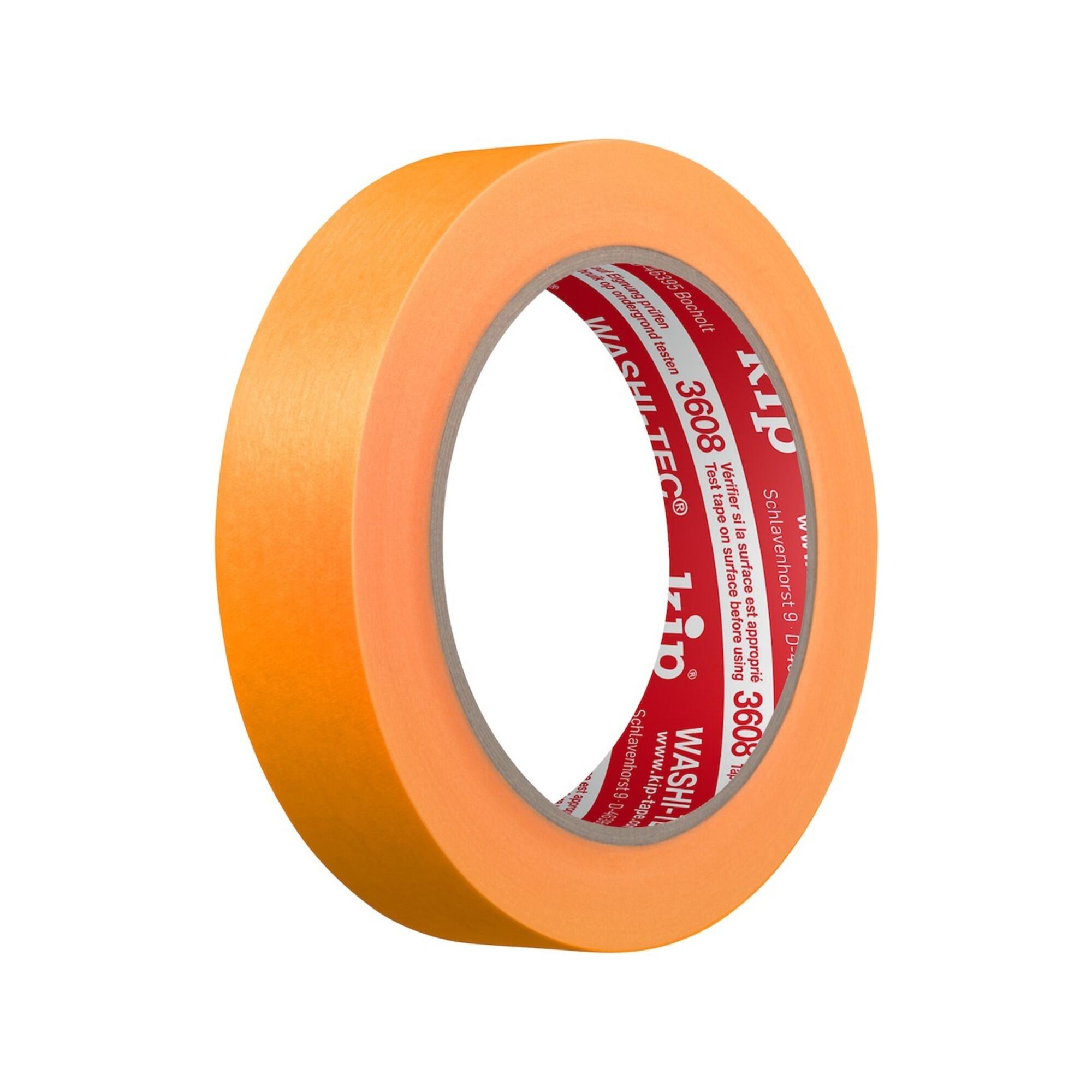 WASHI-TEC Kip STANDARD Goldkrepp® orange 24 mm x 50 m (3608-24)