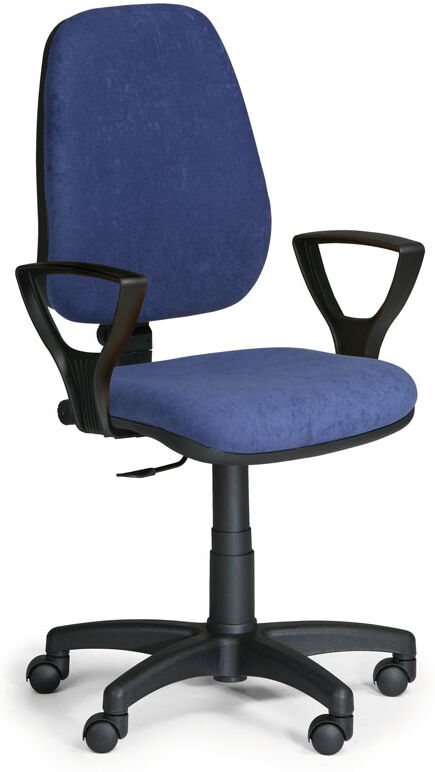 Euroseat Bürostuhl COMFORT PK, mit Armlehnen, blau