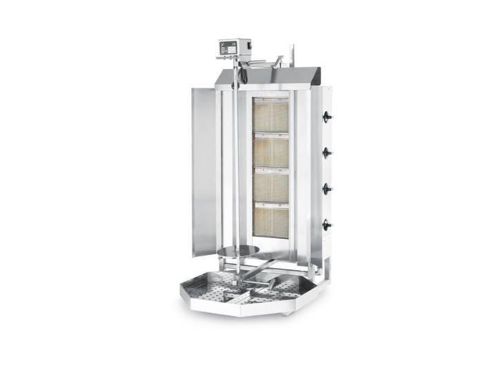 HENDI kebab grill gas Profi Line\, Profi Line\, 13kW\, 735x745x(H)1110mm