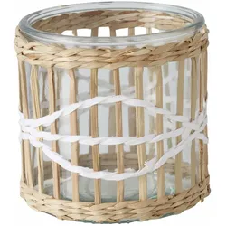 Windlicht PASTO (DH 12x12 cm) - braun - DH 12x12 cm