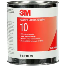3M Scotch-Weld Lösemittelklebstoff auf Polychloroprenbasis 10, Gelb, 1 l