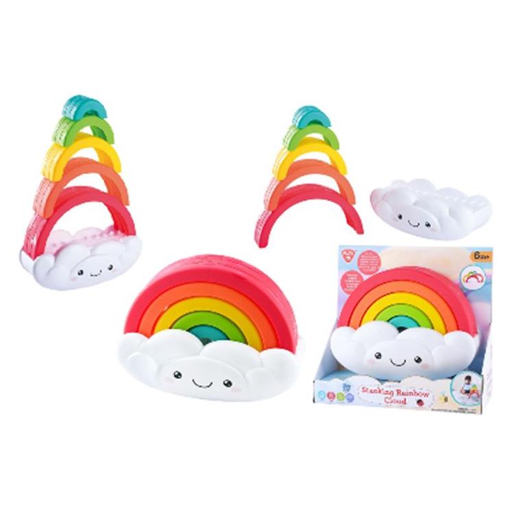 Komelon PLAYGO INFANT &TODDLER educational toy Rainbow Stackers, 2356 (44836488)