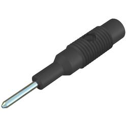 Hirschmann Test & Measurement MZS 2 Übergangsstecker Stecker 2 mm - Buchse 4 mm Schwarz 1 St. Piece 973600100