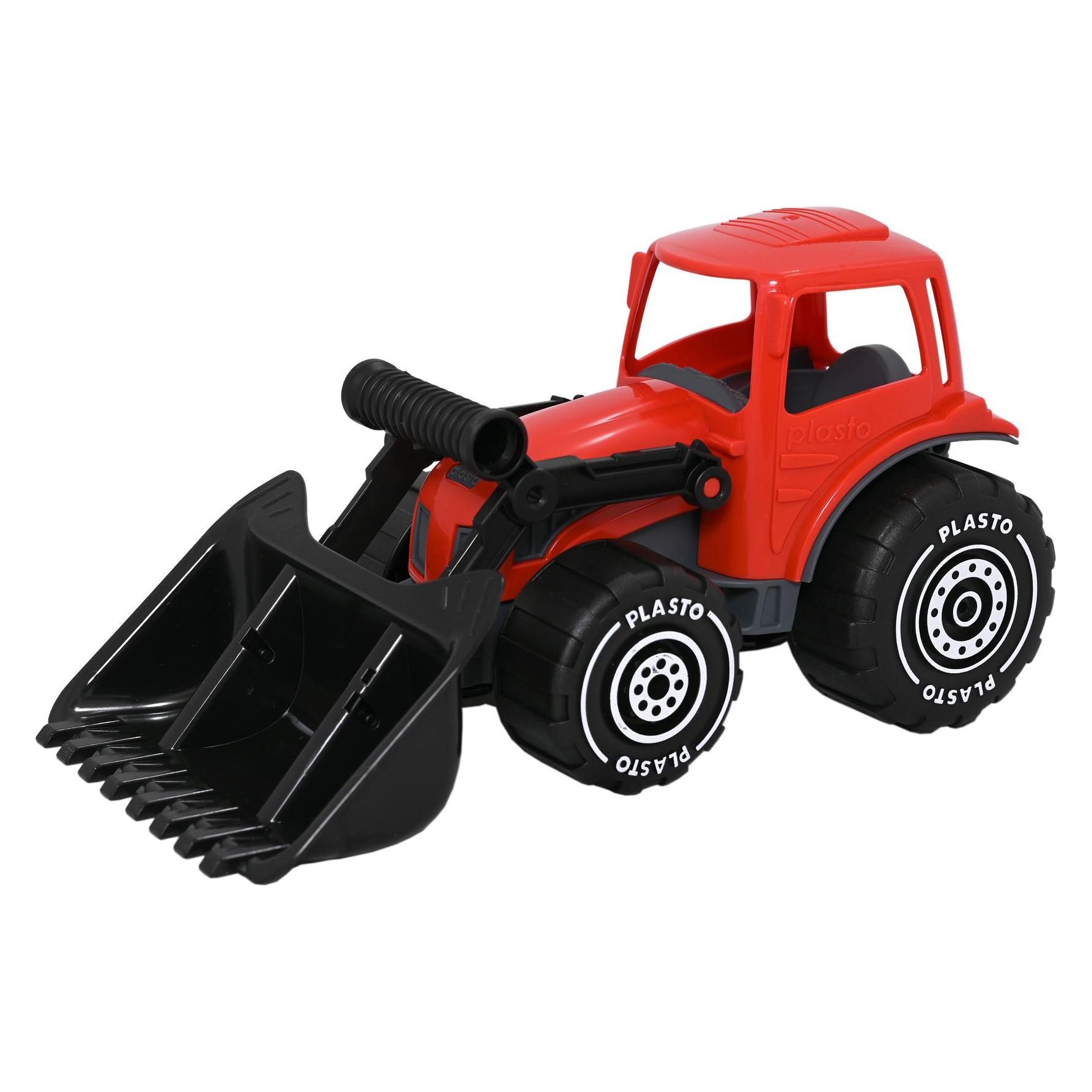 Plasto 32cm roter Bagger (1674REB)