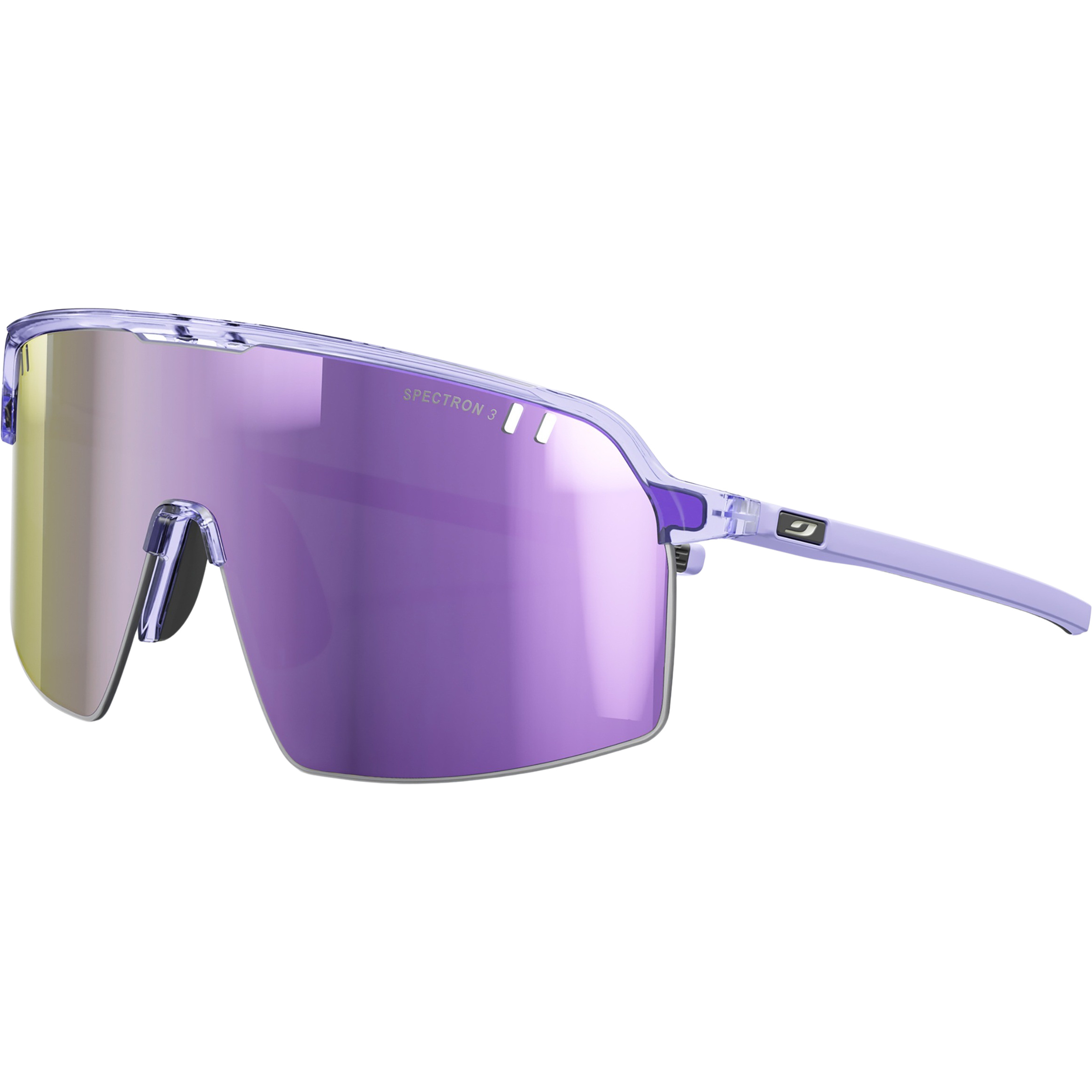 Julbo Intensity Spectron 3 Sportbrille Sportbrillen & Sportsonnenbrillen lila Größe M Rennrad | Trailrunning