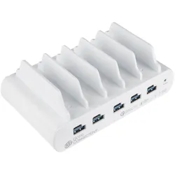 Good Connections USB-Desktop-Schnellladestation 110W 10-Port (5x USB-C 5x USB-A)