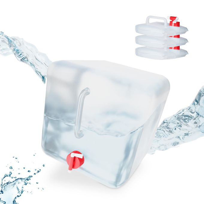 Relaxdays Opvouwbare jerrycans, 4 stuks