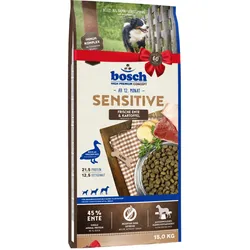 Bosch Sensitive Ente/Kartoffel Hundetrockenfutter 15 Kilogramm