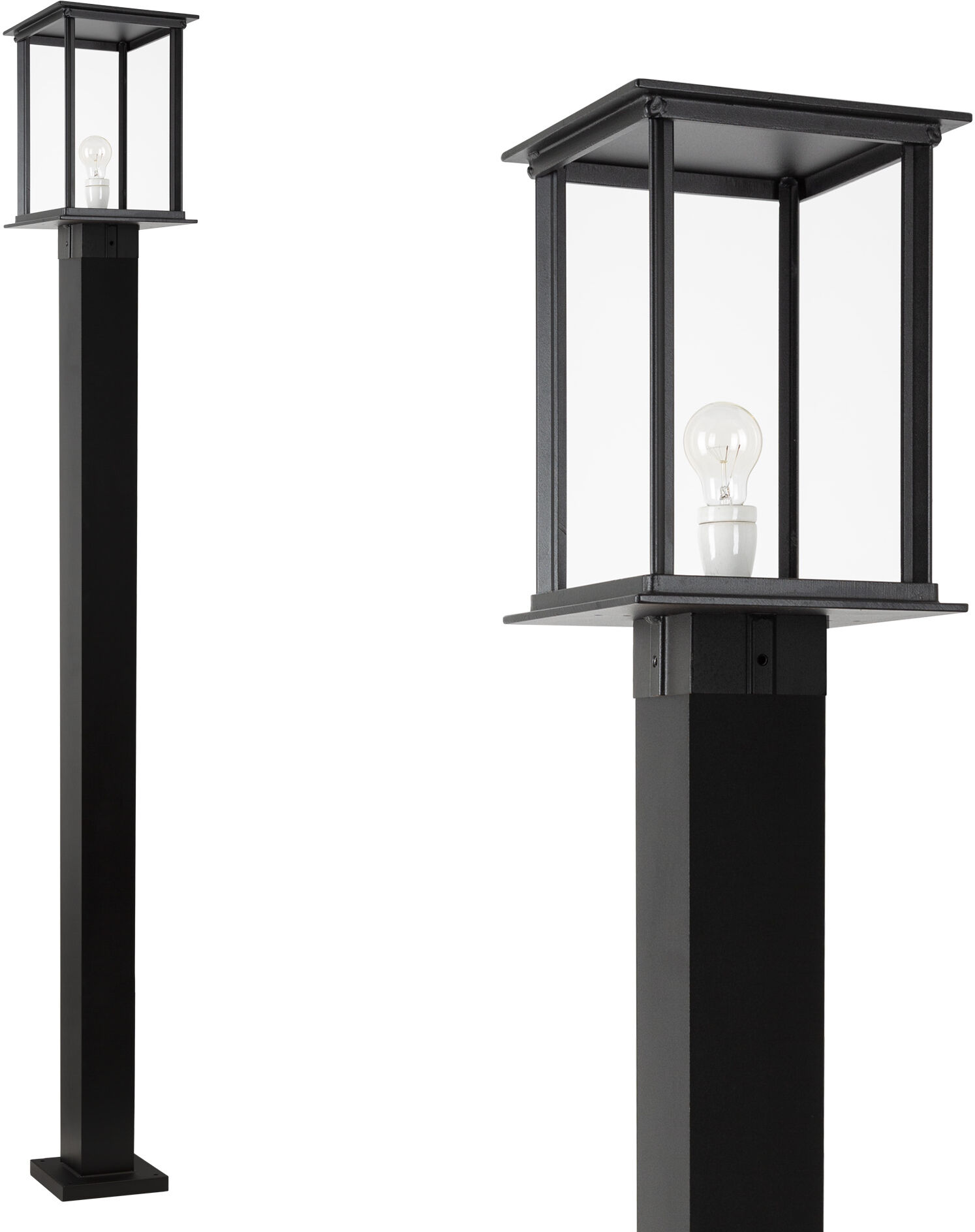 KS Verlichting Buitenlamp Capital XXL Lantaarn zwart
