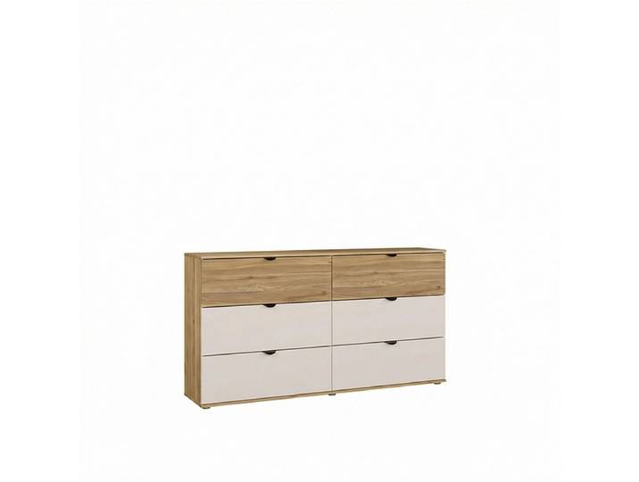 Kommode SUMICA 6 Schubladen 34.8x159.4x84.9cm holz dekor